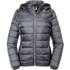 Russell Womens/Ladies Nano Hooded Jacket (Black)