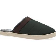 Men - Red Slippers Toms Mens Harbor Slippers