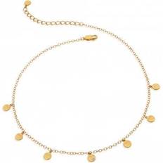 Hot Diamonds Lunar Choker - Gold