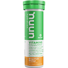 nuun Hydration Vitamins Single Tube Grapefruit Orange 10 Tablets