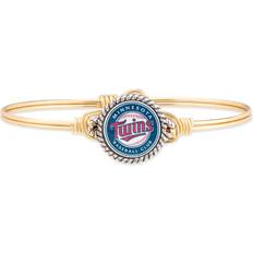 Luca + Danni Women's Minnesota Twins Petite Bangle Bracelet