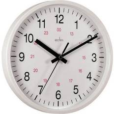 Acctim Metro 14Inch Wall Cloak Wht ANG21202 Wall Clock