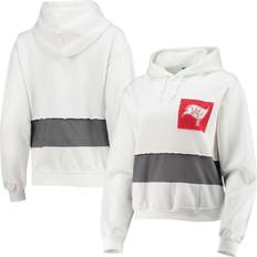 Refried Apparel Women's Tampa Bay Buccaneers Crop Dolman Pullover Hoodie