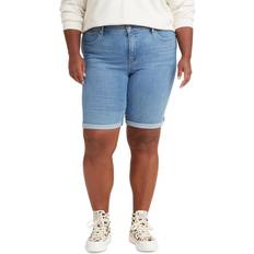 Levi's Trendy Classic Bermuda Shorts Plus Size - Lapis Ring