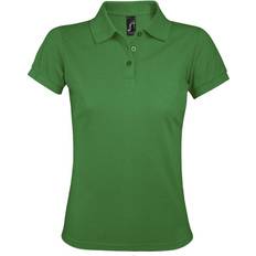 Sol's Women's Prime Pique Polo Shirt - Kelly Green