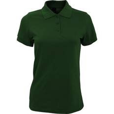 Sol's Women's Prime Pique Polo Shirt - Bottle Green