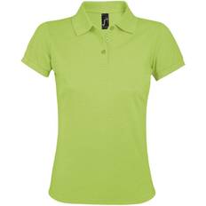 Sol's Women's Prime Pique Polo Shirt - Apple Green