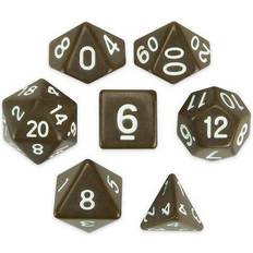 Brybelly GDIC-1159 Polyhedral Dice & Enchanted Clay -Set of 7