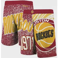 Mitchell & Ness Houston Rockets Hardwood Classics Jumbotron Sublimated Shorts Sr