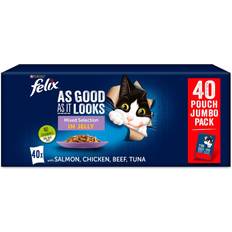 Purina Cats - Wet Food Pets Purina As Good As It Looks 40x100g