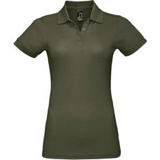 Sol's Women's Prime Pique Polo Shirt - Army