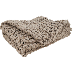 Saro Lifestyle Chunky Blankets Grey (152.4x127cm)