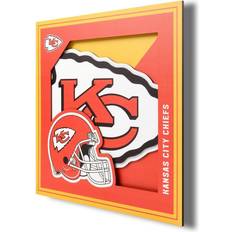 YouTheFan Kansas City Chiefs Logo Wall Sign Board