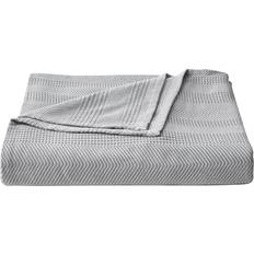Stripes Blankets Nautica Chevron Blankets Grey (228.6x167.64cm)