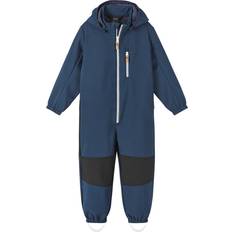 Boys Soft Shell Overalls Children's Clothing Reima Kid's Nurmes Softshell Overall - Navy (520284A-6980)