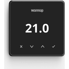 Warmup Element Black WiFi Underfloor Heating Thermostat
