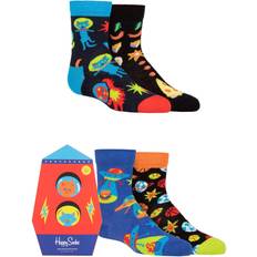 Organic Cotton Socks Children's Clothing Happy Socks 4-pack Space XKSPA09-6500
