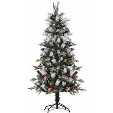 Christmas Trees on sale Homcom Artificial Green 75 x 150 cm Christmas Tree