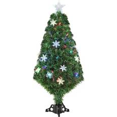 Homcom 4FT Prelit Artificial Christmas Tree 120cm