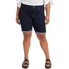 Levi's Trendy Classic Bermuda Shorts Plus Size - Royal Rinse