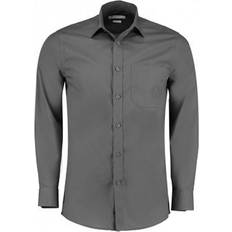 Kustom Kit KK142 Poplin Shirt - Graphite