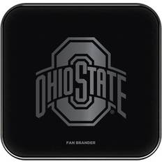 Wireless Charging Pads Sports Fan Products Fan Brander Ohio State Buckeyes Fast Charging Glass Wireless Charge Pad