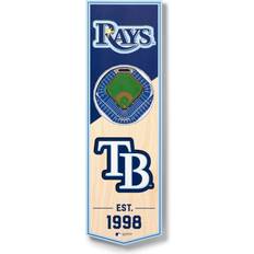 YouTheFan Tampa Bay Rays 3D Stadium View Banner