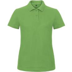 B&C Collection Women's ID.001 Short-Sleeved Pique Polo Shirt - Real Green