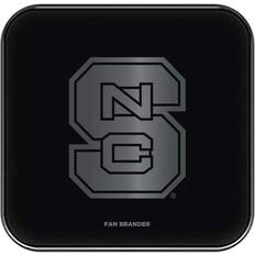 Fan Brander NC State Wolfpack Fast Charging Glass Wireless Charge Pad