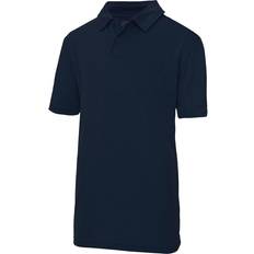 Sportswear Garment Polo Shirts Children's Clothing AWDis Kid's Just Cool Sports Polo Plain Shirt - French Navy (UTRW696)