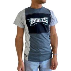 Refried Apparel Men's Heathered Charcoal Philadelphia Eagles Split T-shirt Male