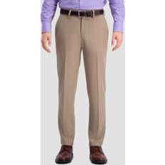 Haggar Mens Gabardine Slim Fit No Iron Dress Pants