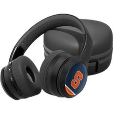 Strategic Printing Syracuse Orange Stripe Design Wireless Bluetooth Headphones With Case