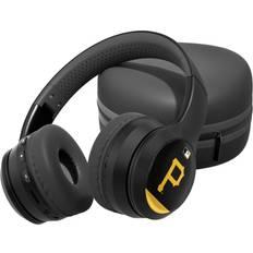 Strategic Printing Pittsburgh Pirates Stripe Design Wireless Bluetooth Headphones With Case