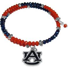 NCAA Auburn Tigers Memory Wire Crystal Bracelet