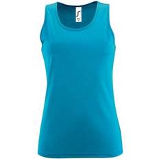 Slim Tank Tops Sol's Women's Sporty Performance Sleeveless Tank Top - Aqua