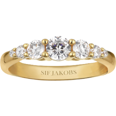 Sif Jakobs Belluno Ring - Gold/Transparent