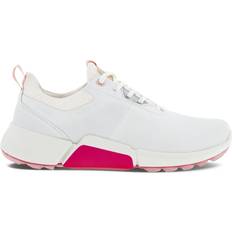 Ecco Grey Golf Shoes ecco Golf Biom H4 W - White/Silver Pink
