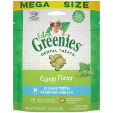 Greenies Adult Natural Dental Care Cat Treats Catnip Flavor 0.127kg