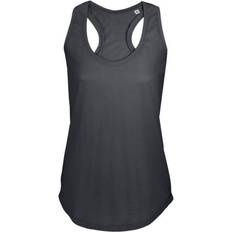 Sol's Women's Moka Plain Sleeveless Tank Top - Dark Grey