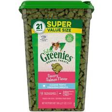 Greenies Dental Cat Treats Savory Salmon Flavor 0.594kg