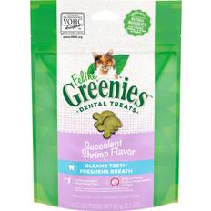 Greenies Adult Natural Dental Care Cat Treats Succulent Shrimp Flavor 0.059kg