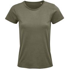 Sol's Women's Crusader Organic T-shirt - Khaki