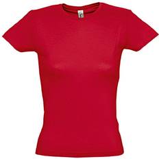 Sol's Women's Miss Short Sleeve T-shirt - Red