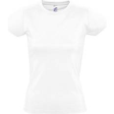 Sol's Women's Imperial Round Neck T-shirt - White