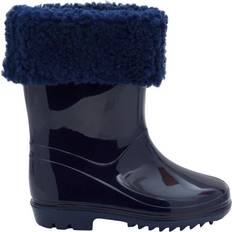 Faux Fur Winter Shoes Carter's Faux Fur Lined Boots - Navy