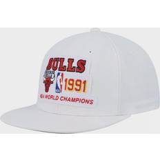 Chicago Bulls Caps Mitchell & Ness Chicago Bulls Hardwood Classics 1991 NBA Finals Champions Snapback Cap Sr