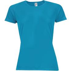 Sol's Women's Sporty Short Sleeve T-Shirt - Aqua