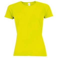 Sol's Women's Sporty Short Sleeve T-Shirt - Neon Yellow