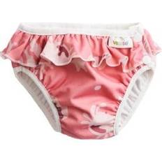 ImseVimse Swim Diaper - Pink Whale Frill